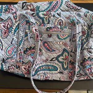 Vera Bradley Multicolor Paisley Travel Bag